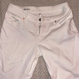 White jeans